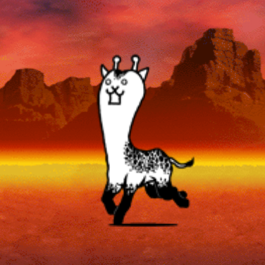 Crazed Giraffe Cat
