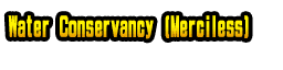 Water Conservancy