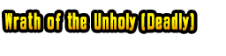 Wrath of the Unholy