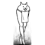 Loincloth Cat