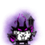 Manic Dark Cat